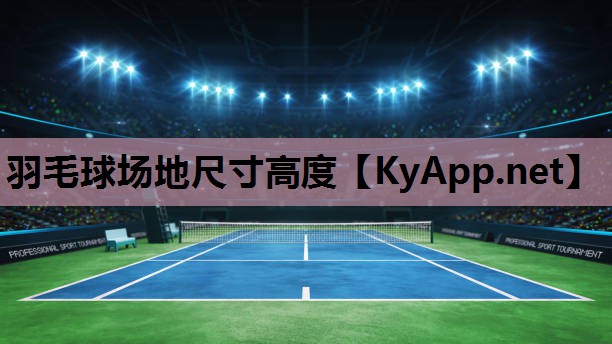 羽毛球场地尺寸高度
