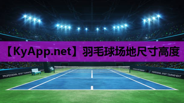 羽毛球场地尺寸高度 羽毛球场地尺寸高度